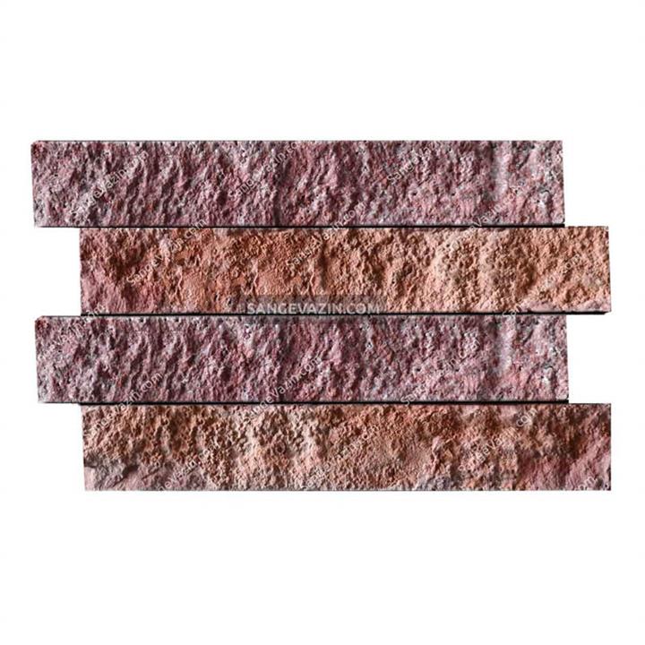 سنگ آنتیک آجری قرمز کد sa106